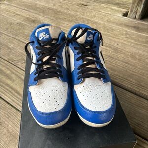 SOLD Jordan 1 Retro Blue and White Baseball Cleats